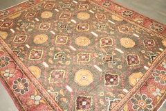 Zabihi Collection Early 20th Century Antique Turkish Oushak Village Rug