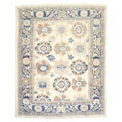 Zabihi Collection Early 20th Century Mahal Large Scale Rug