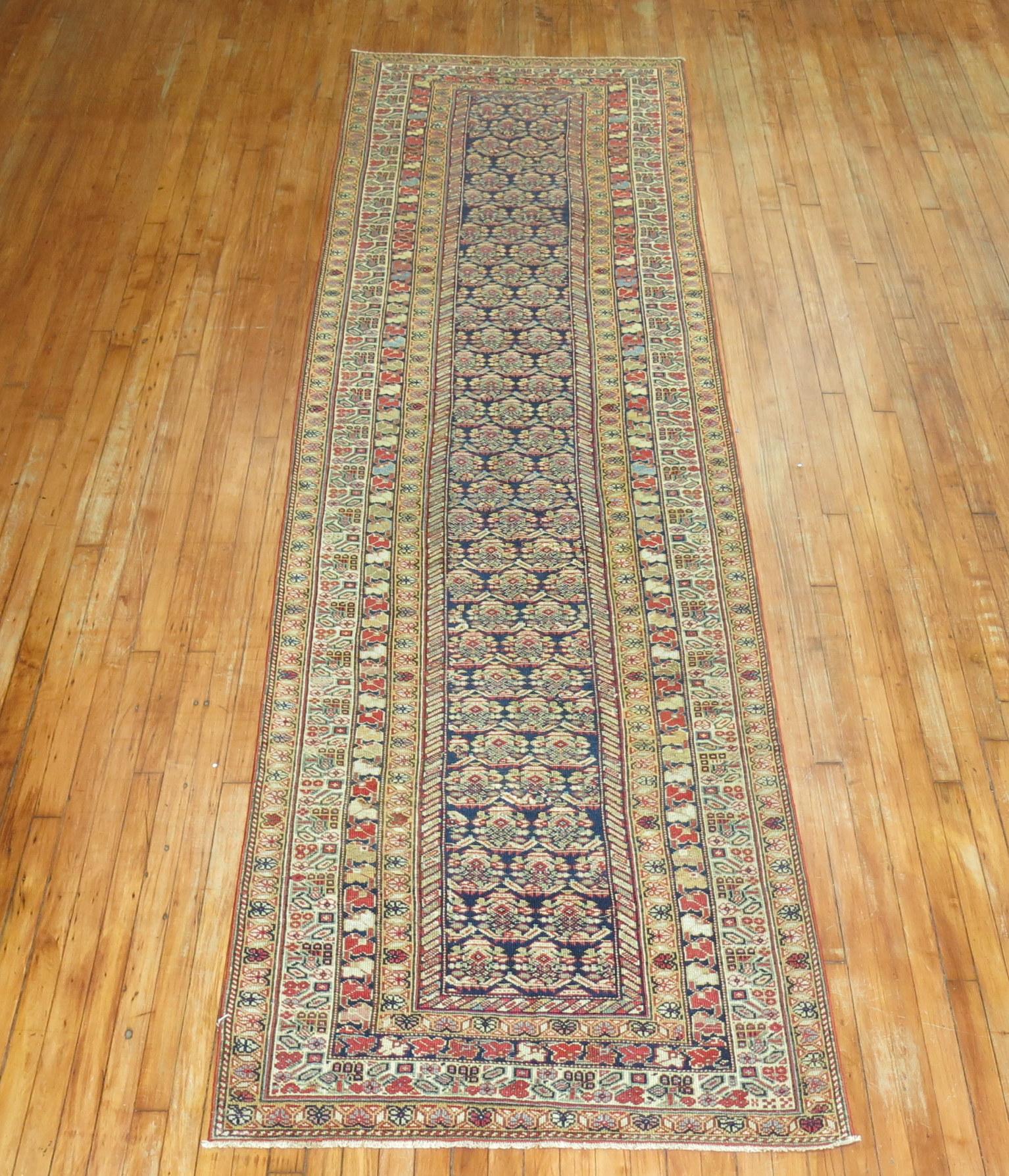Adirondack Zabihi Collection Early 20th Century Persian Runner For Sale