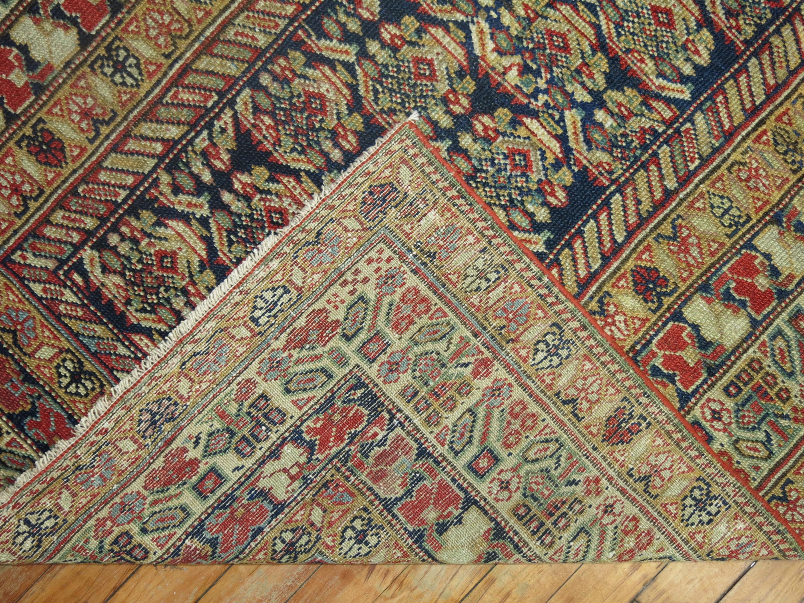 Zabihi Collection Early 20th Century Persian Runner In Good Condition For Sale In New York, NY