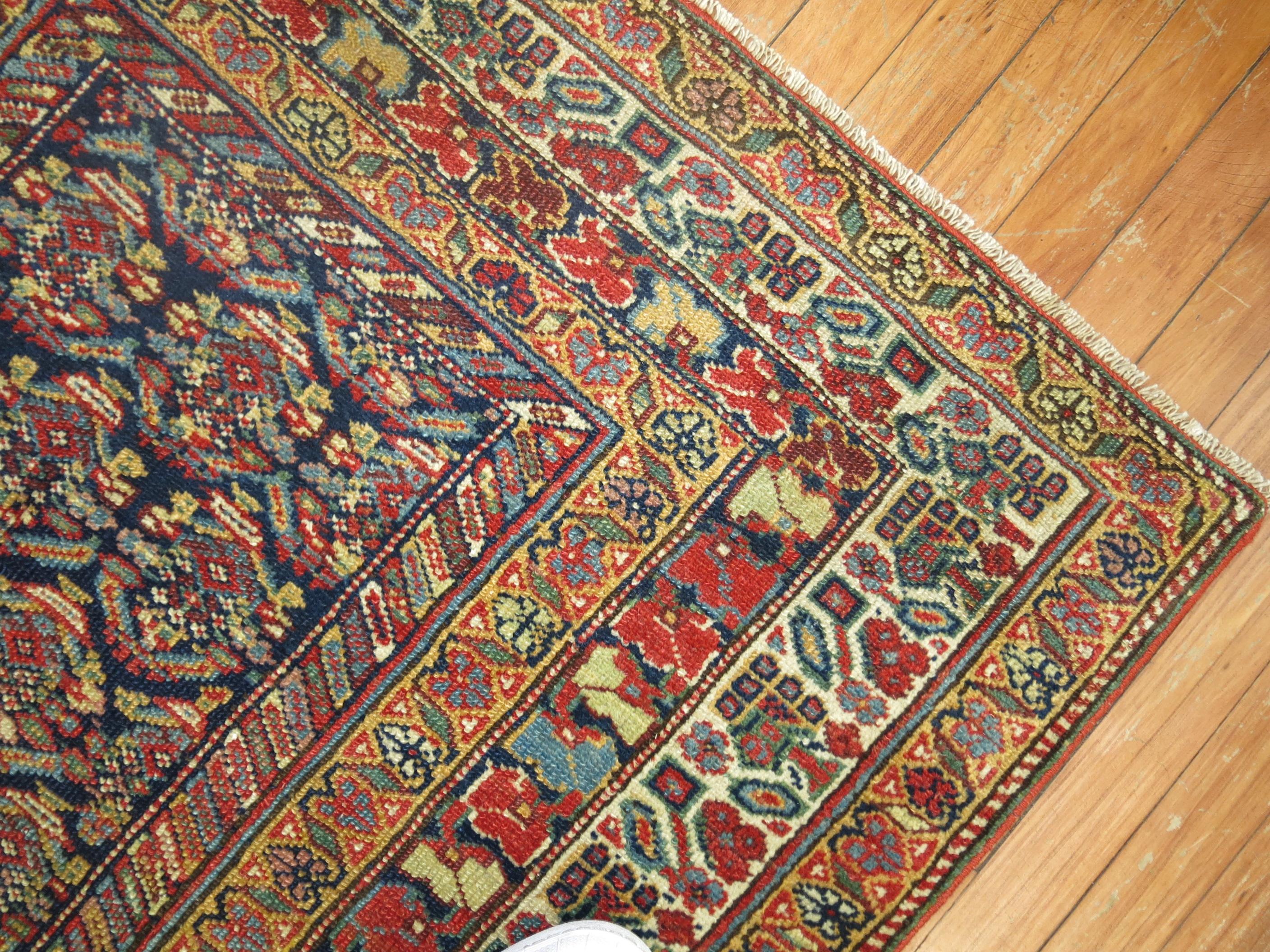 Zabihi Collection Early 20th Century Persian Runner For Sale 1