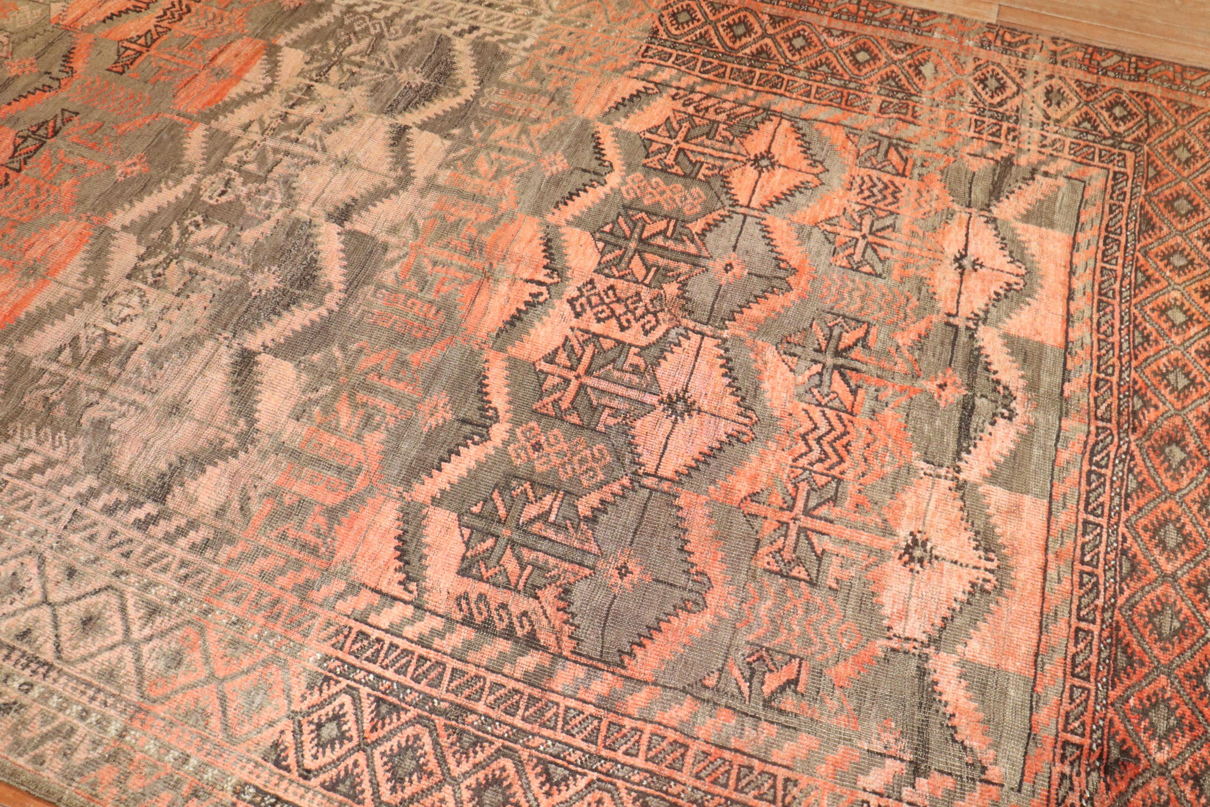 Zabihi Collection Early 20th Century Tribal Balouch Rug For Sale 1