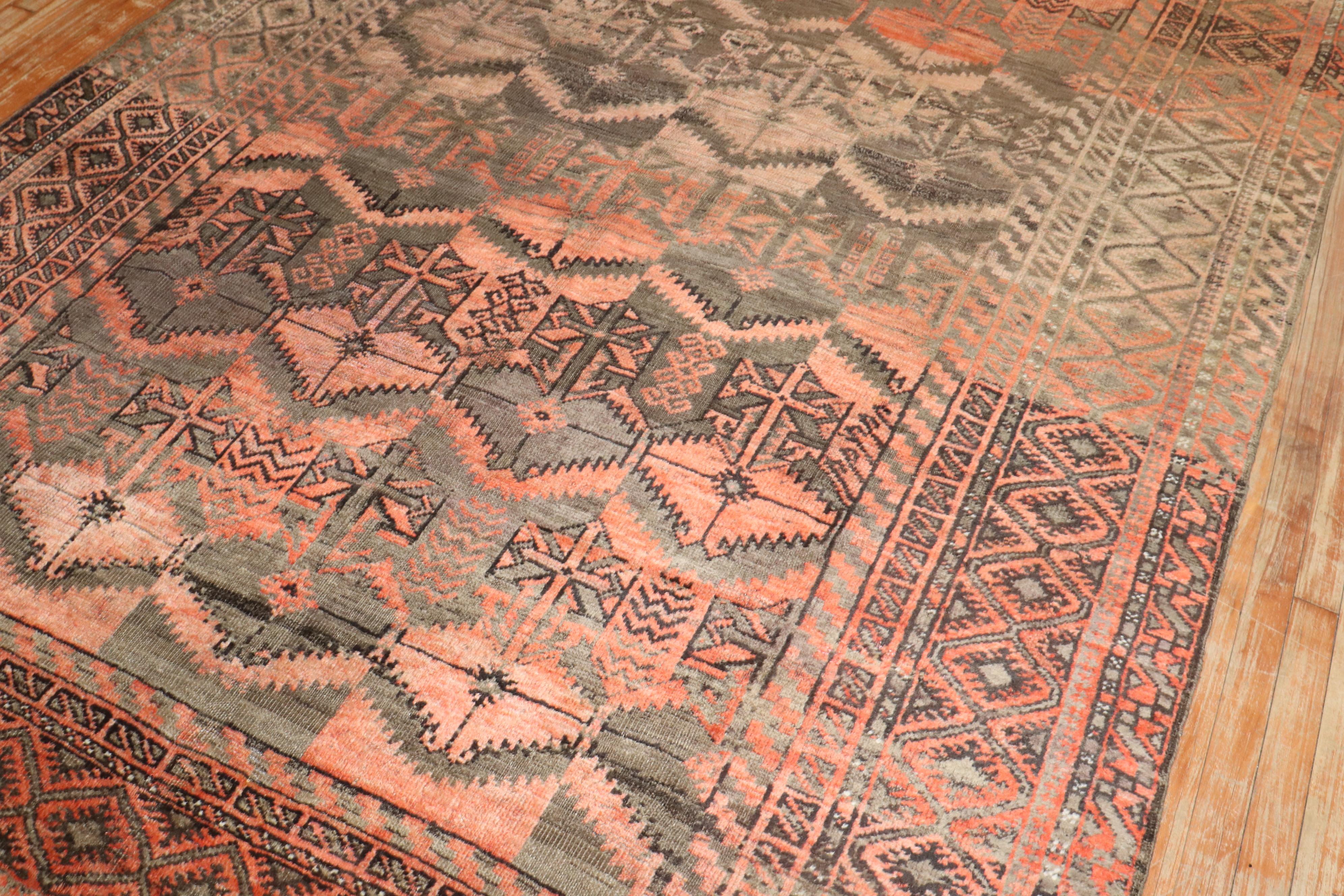 Zabihi Collection Early 20th Century Tribal Balouch Rug For Sale 3