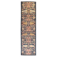 Runner Oushak turco dei primi del Novecento della Collezione Zabihi