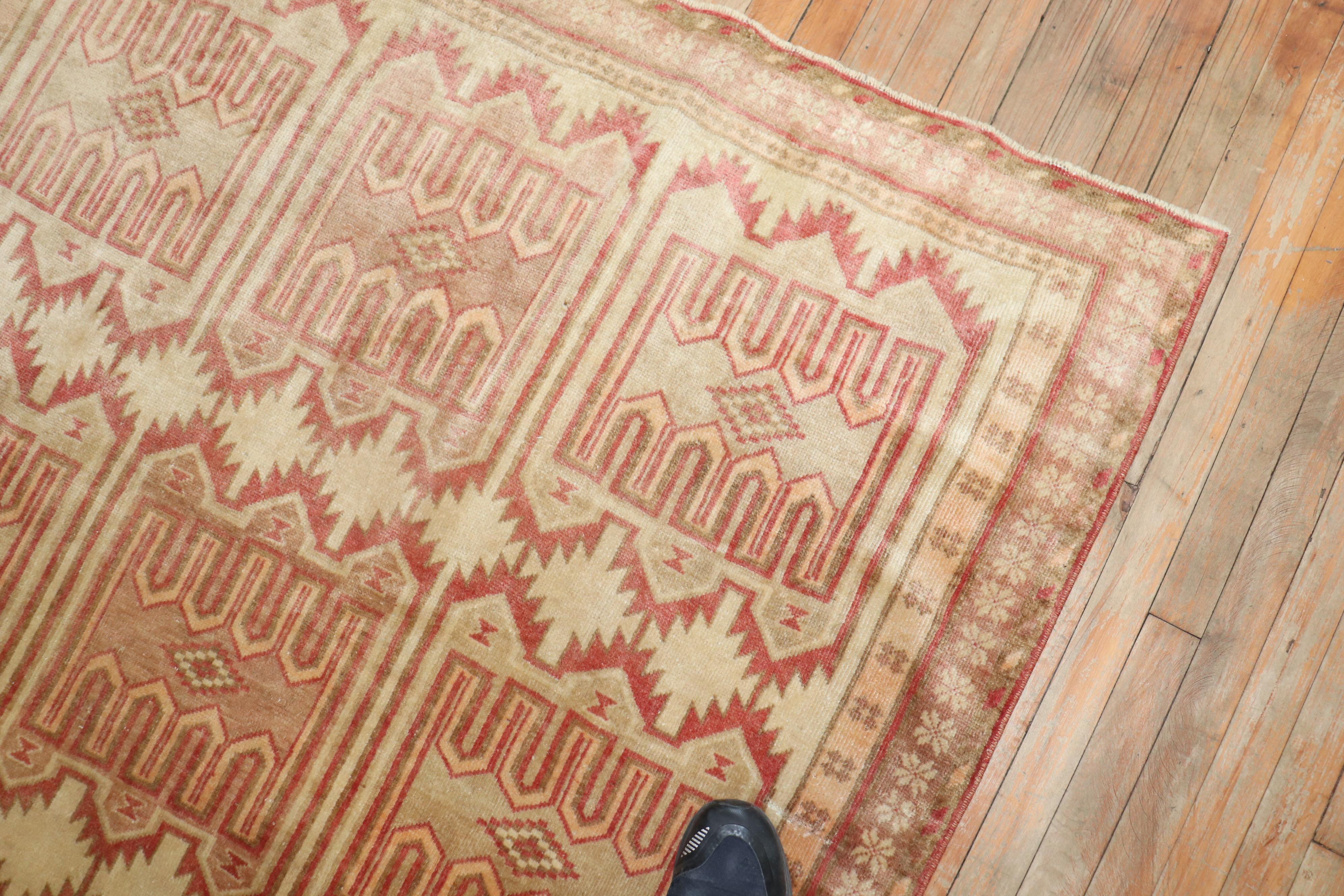 Zabihi Kollektion Ostturkestanischer Samarkand-Teppich (Handgefertigt) im Angebot