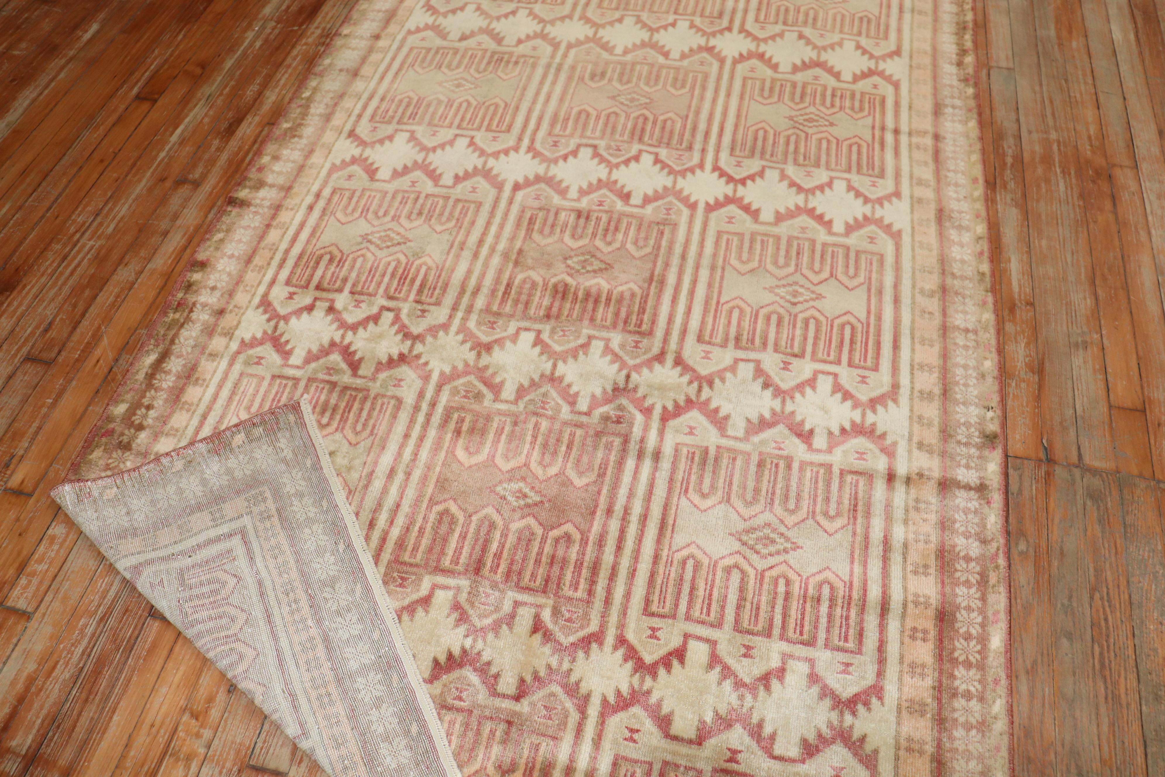 Zabihi Kollektion Ostturkestanischer Samarkand-Teppich (20. Jahrhundert) im Angebot