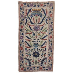 Zabihi Collection Eclectic Chinese Art Deco Scatter Rug