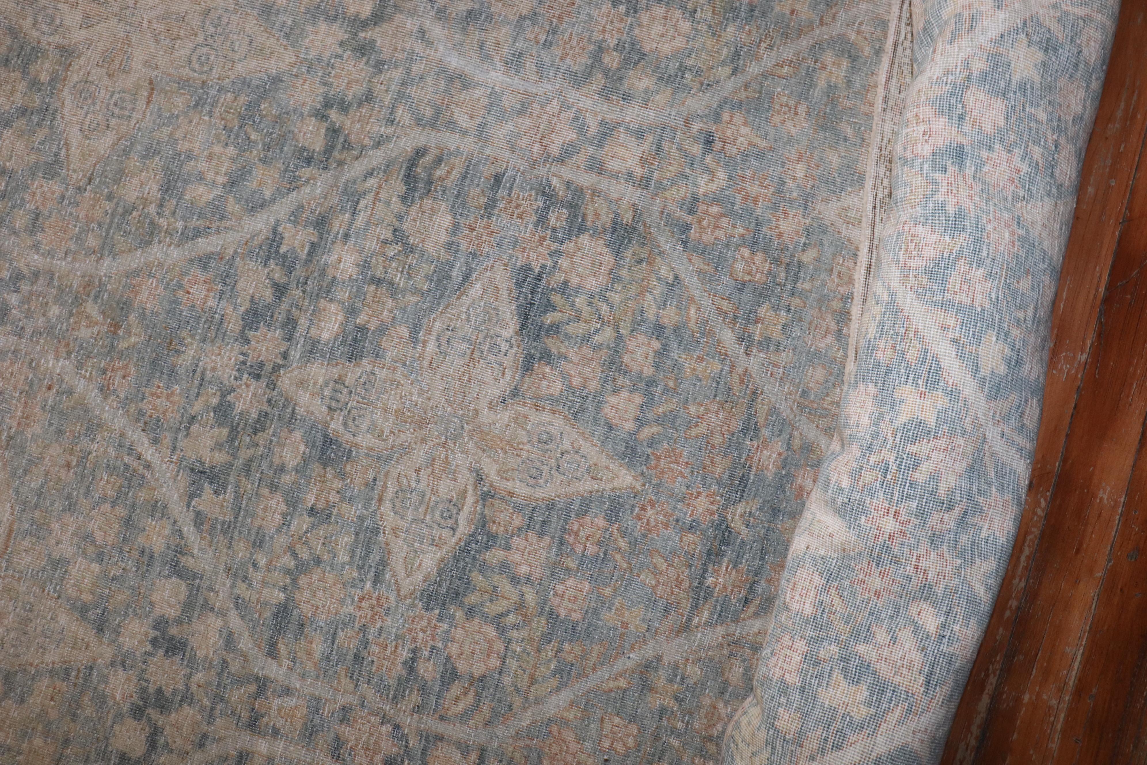 Zabihi Collection Exquisite Oversize Antique Persian Kerman Carpet  For Sale 4