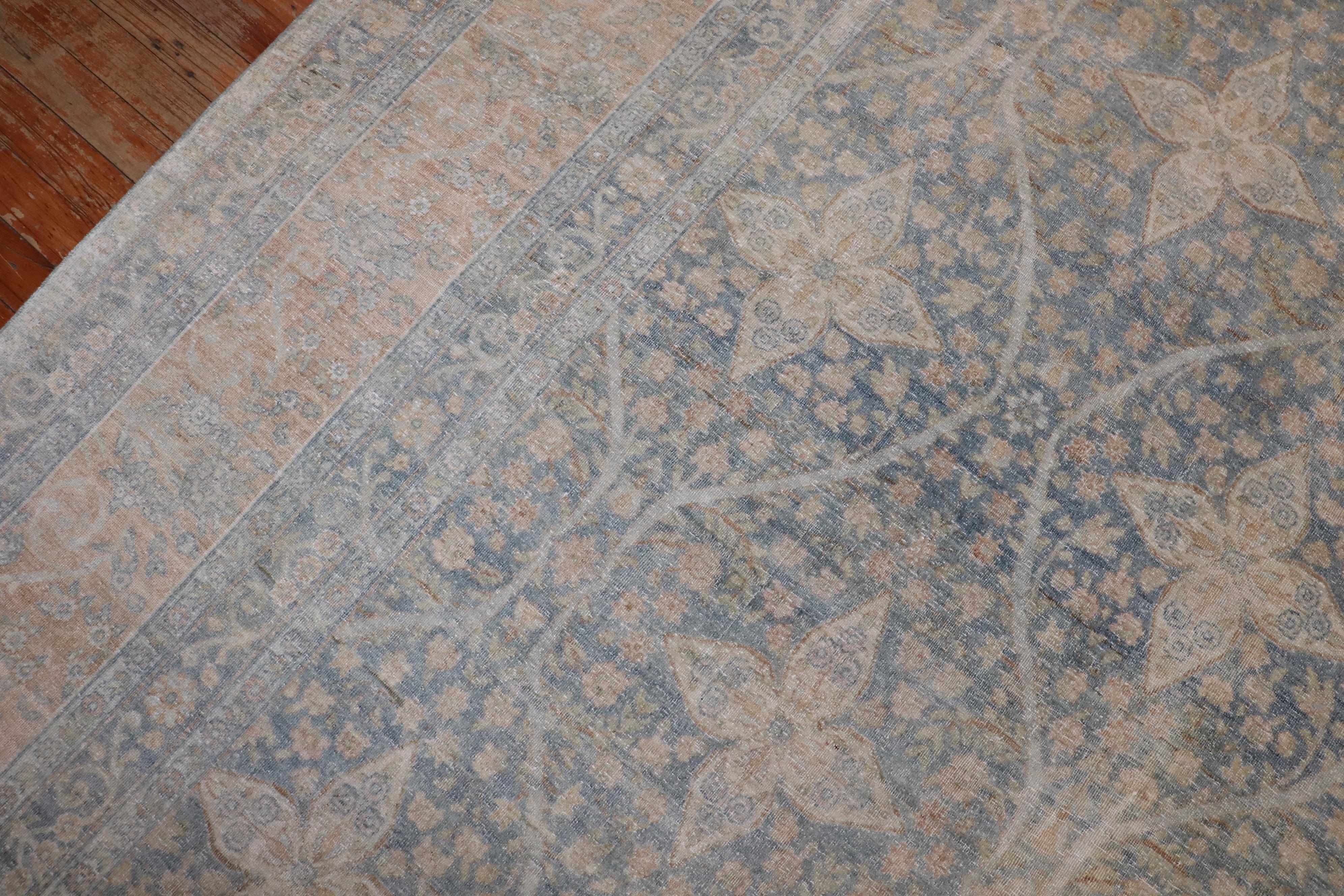Zabihi Collection Exquisite Oversize Antique Persian Kerman Carpet  For Sale 5