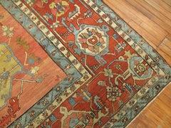 Zabihi Collection Extravagant 19th Century Serapi Rug, 11'3'' x 15'