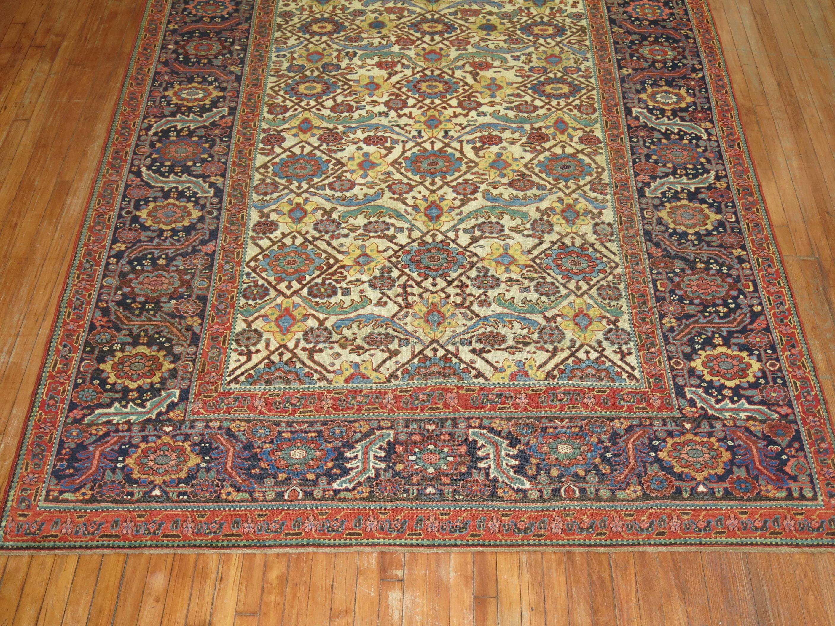 Tapis persan ancien raffiné de la collection Zabihi du Nord-Ouest en vente 3