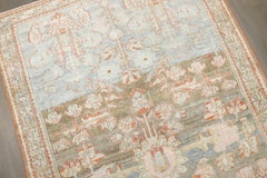 Zabihi Collection Floral Antiker Persischer Malayer Akzentteppich