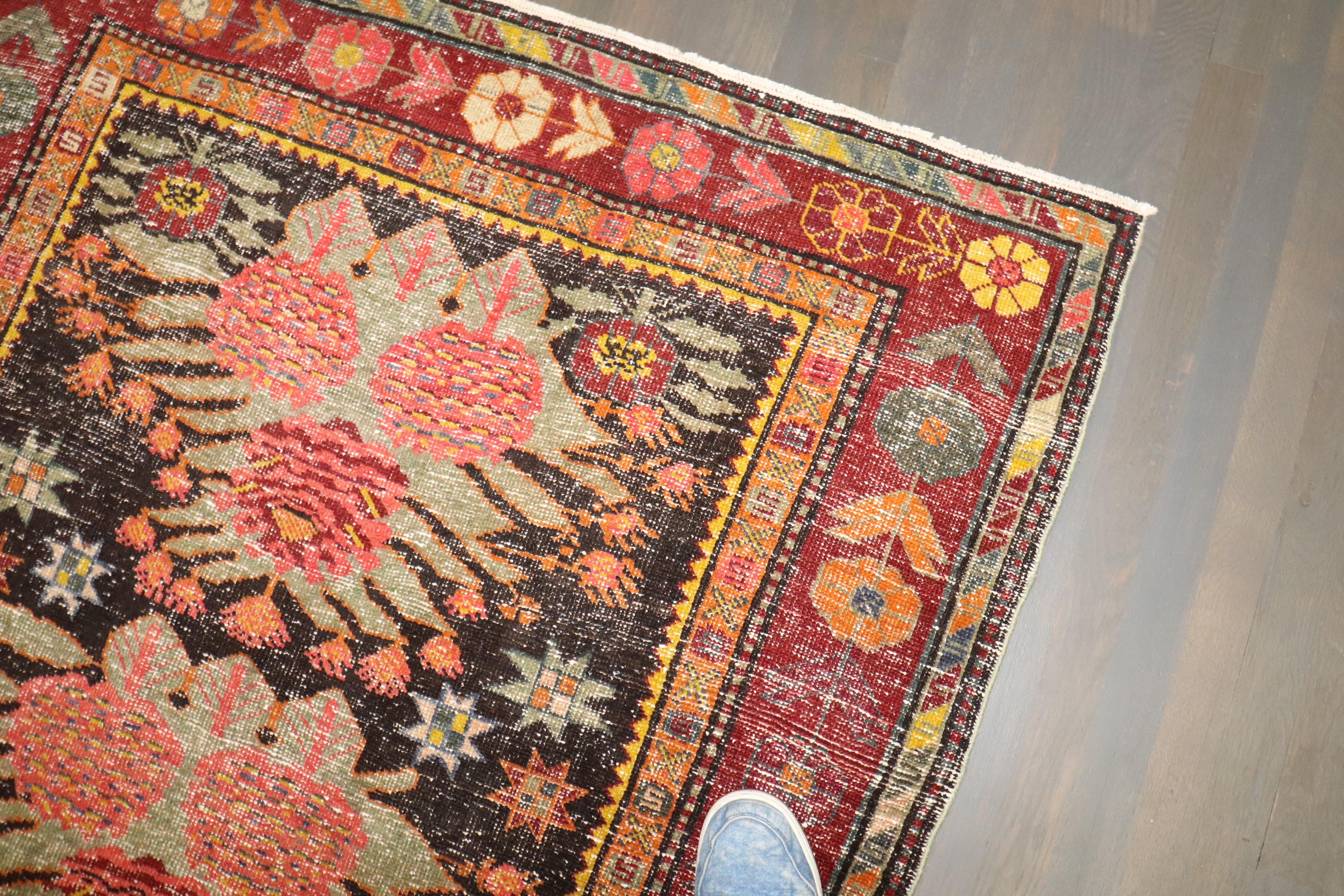 Lana Tappeto Zabihi Collection Floral Karabagh in vendita