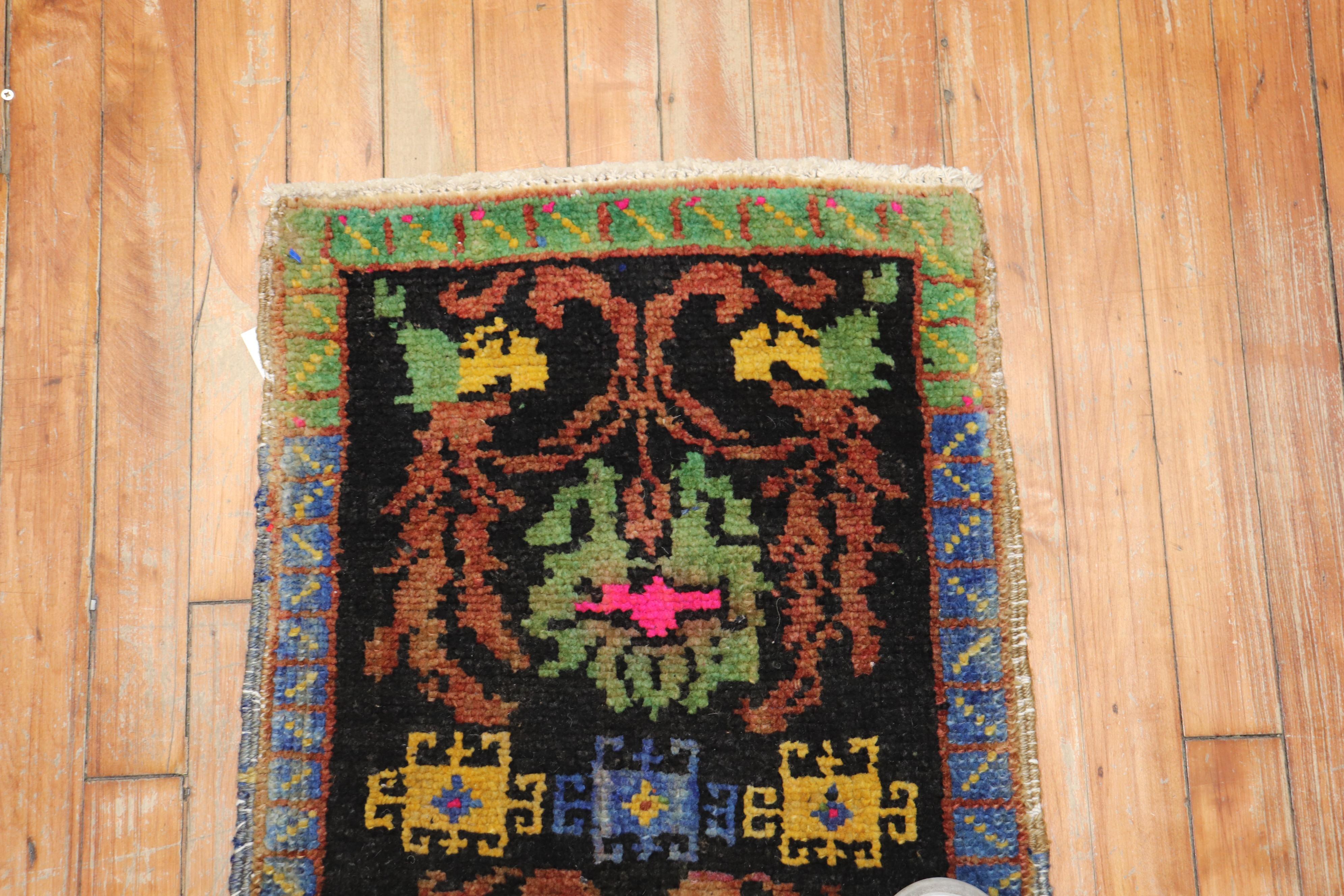 Turc The Collective Tapis floral anatolien turc Zabihi Collection en vente