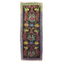 Zabihi Collection Floral Turkish Anatolian Throw Rug