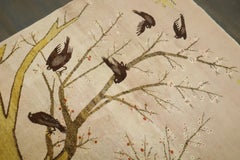 Zabihi Collection Flying Birds Khotan Rug