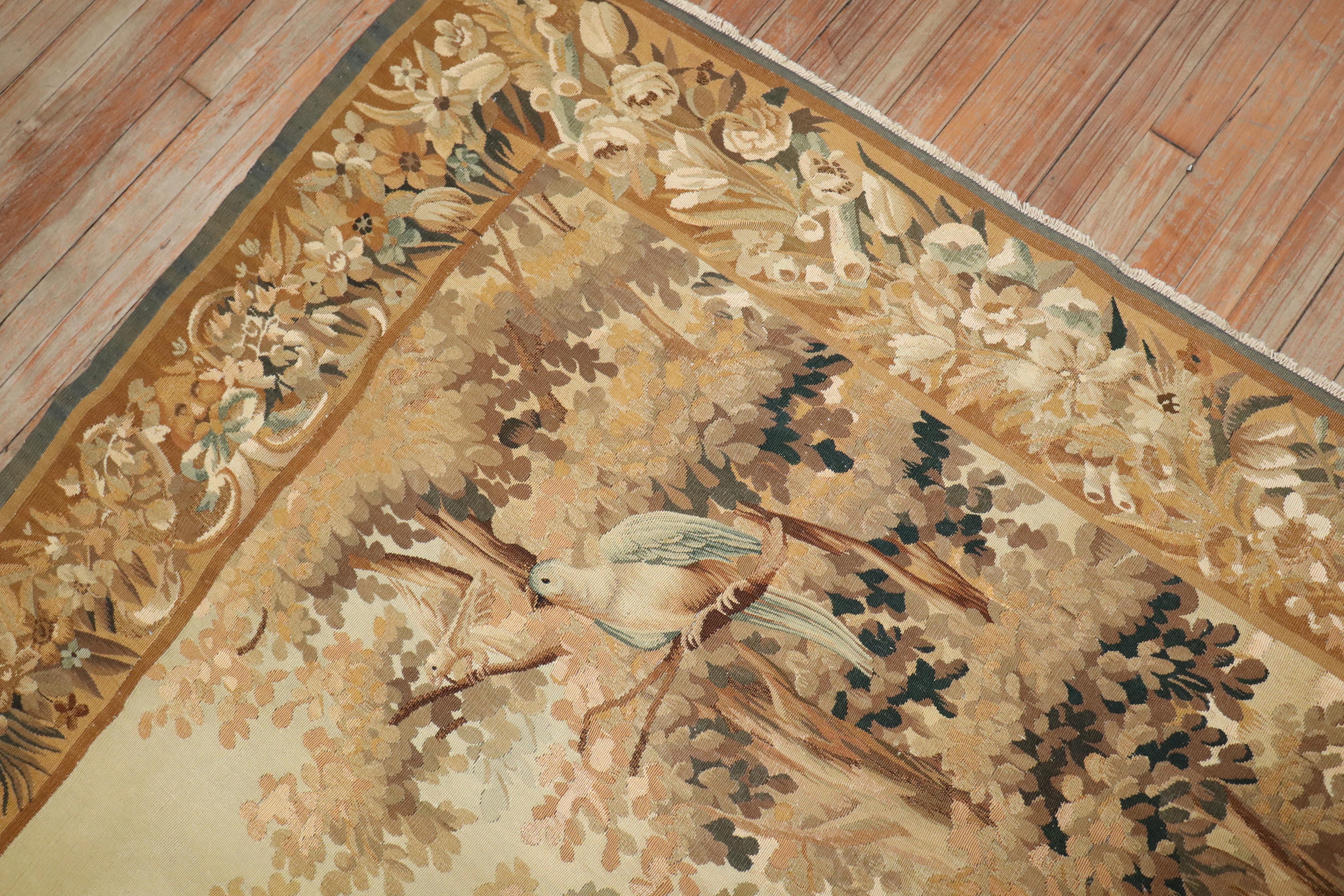 Französischer Wandteppich der Zabihi-Kollektion (19. Jahrhundert) im Angebot