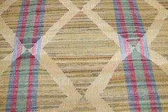 Zabihi Collection Funky Vintage Inspired Turkish Kilim