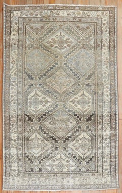 Tappeto Zabihi Collection'S Geometric Antique Kurd