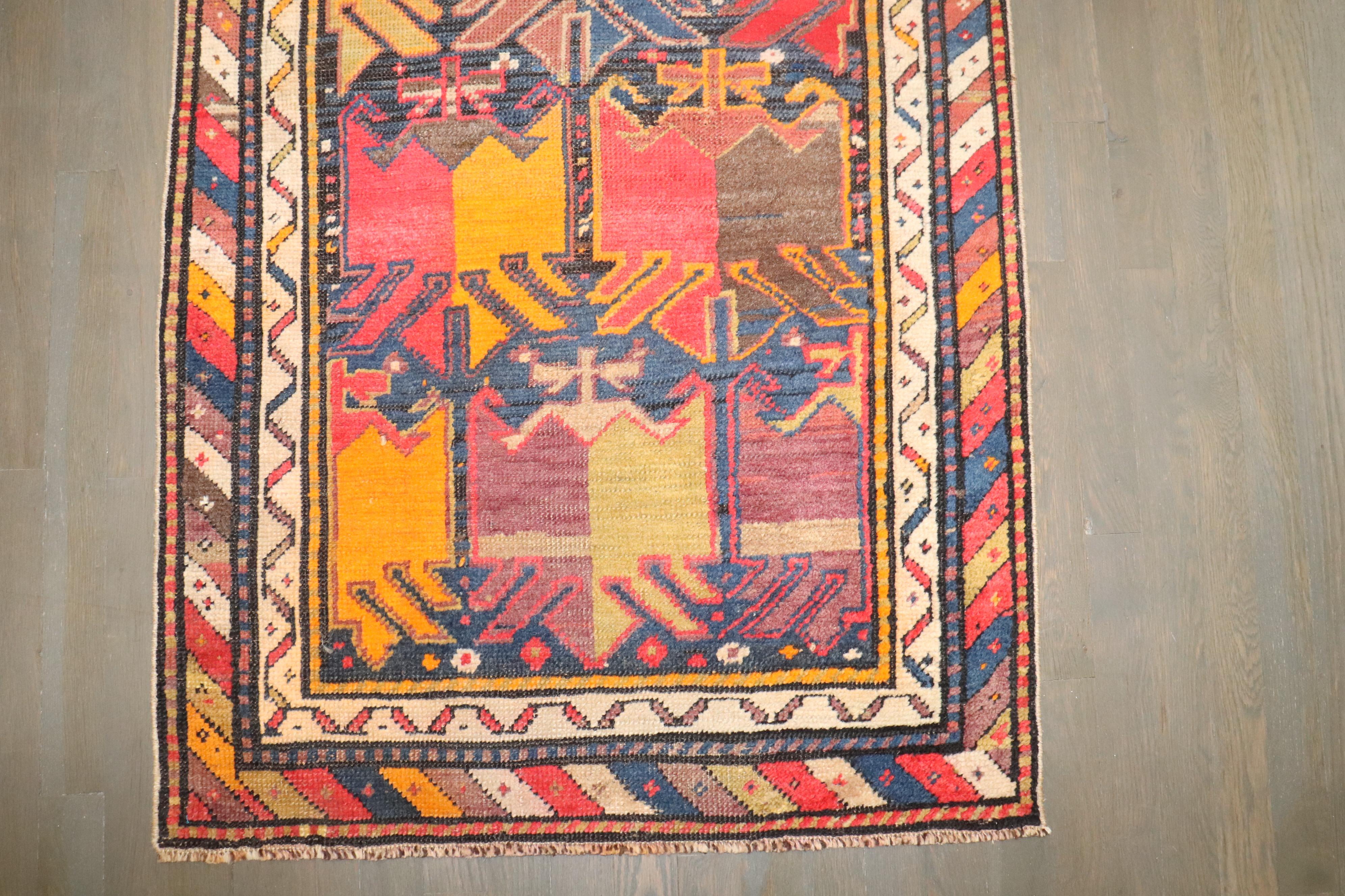 Runner geometrico Karabagh della Collection'S di Zabihi In condizioni buone in vendita a New York, NY