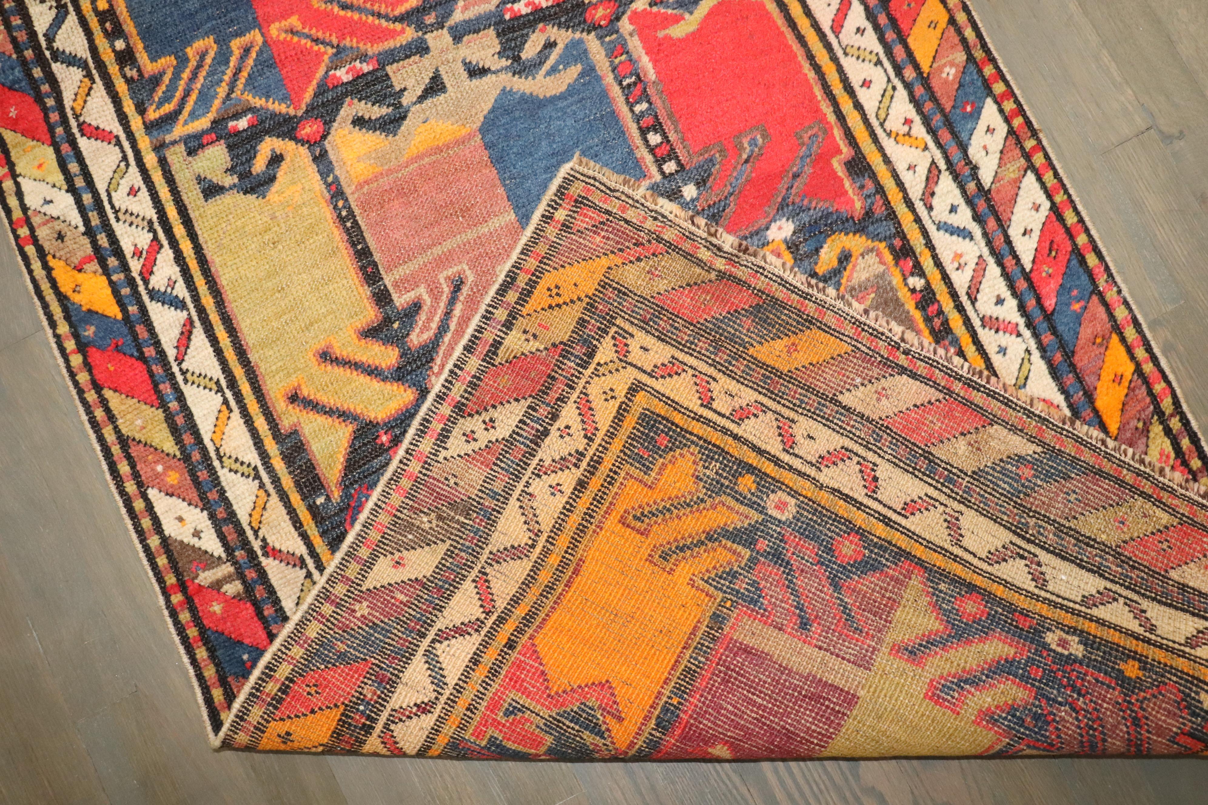Runner geometrico Karabagh della Collection'S di Zabihi in vendita 1