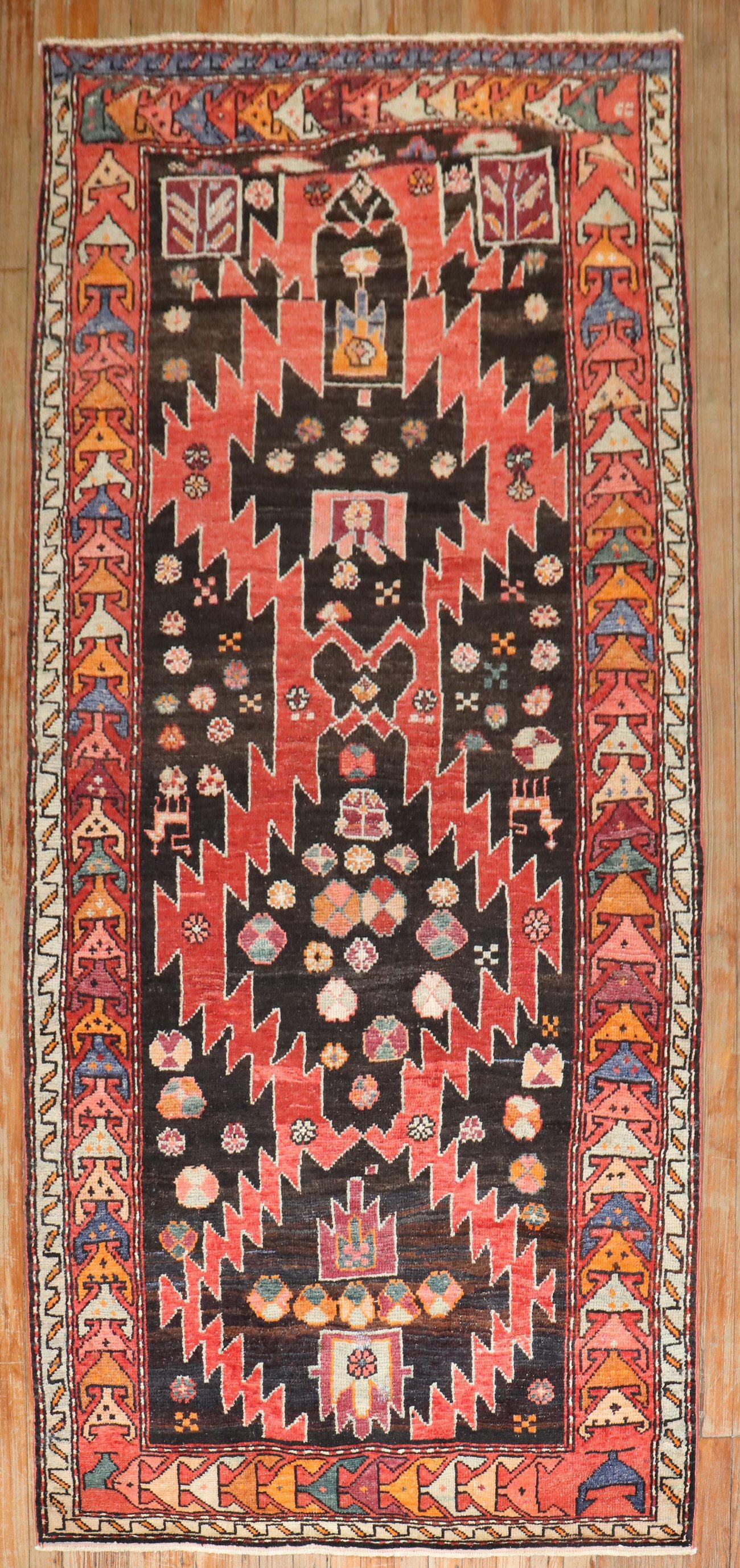Runner geometrico Karabagh della Collection'S di Zabihi in vendita 2