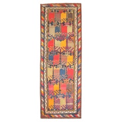 Antique Zabihi Collection Geometric Karabagh Runner