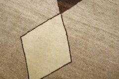 Zabihi Collection Geometric Persian Gabbeh Rug