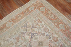Zabihi Collection Gorgeous Ivory Antique Mahal Carpet, 8'10'' x 11'9''