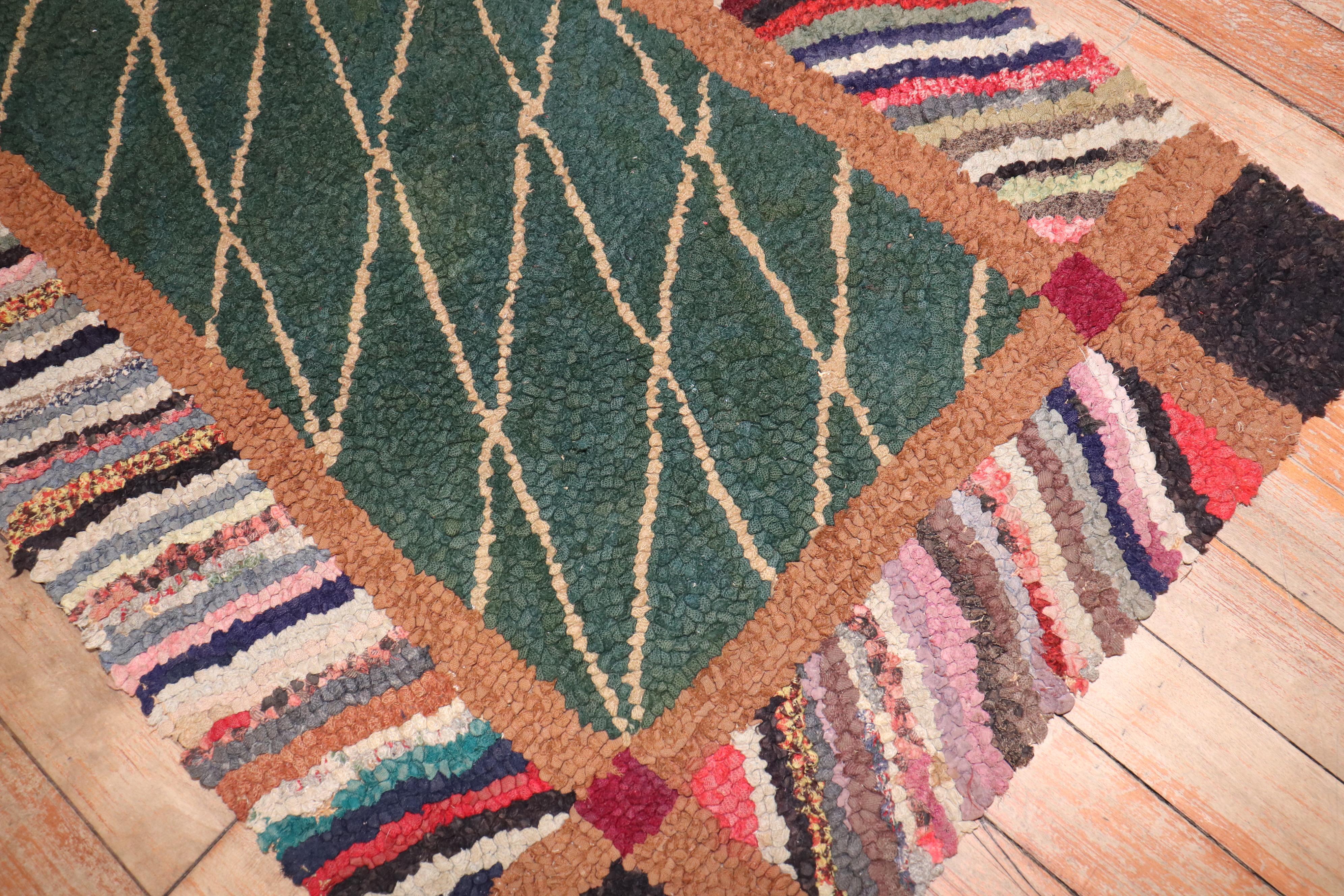 
An American hooked mini size rug from the 2nd quarter of the 20th century

rug no.	j3877
size	2' x 3' 2