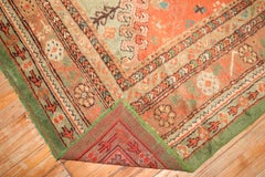 Zabihi Collection Green Large Irish Donegal Rug