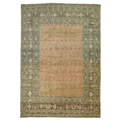 Antiker Hadji Jalili-Tabriz-Teppich aus der Zabihi-Kollektion des 19. Jahrhunderts