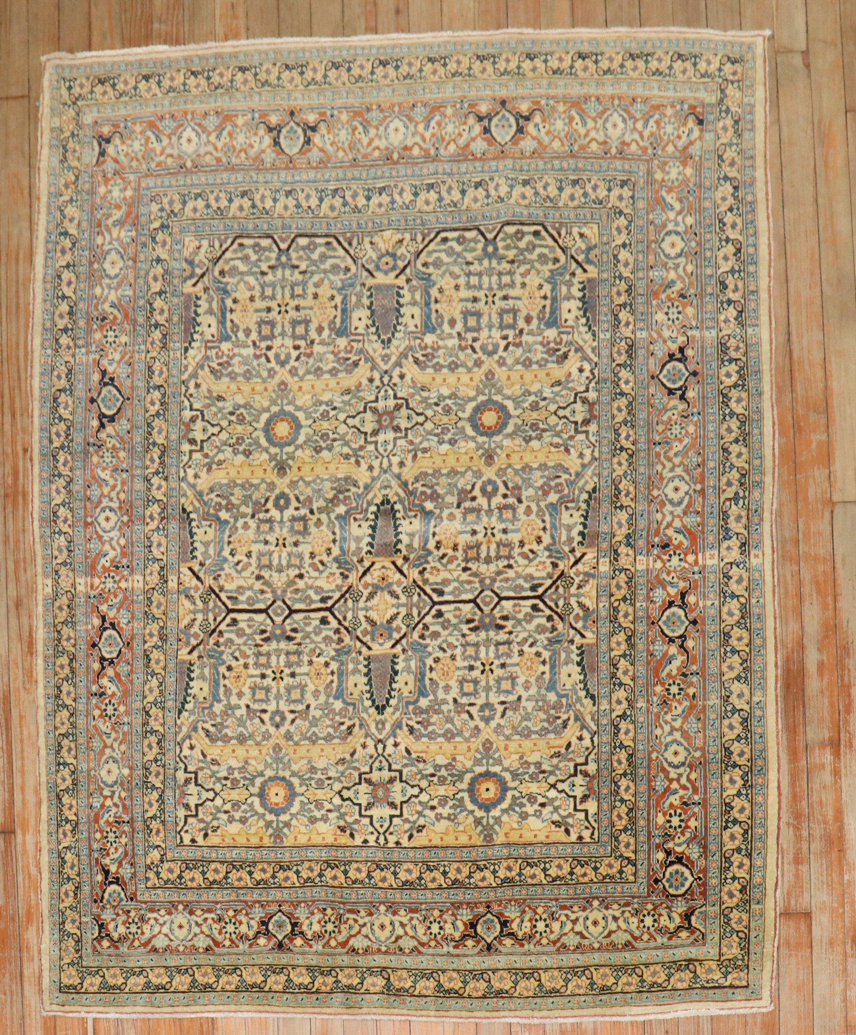 Tappeto Zabihi Collection'S Hadji Jalili Tabriz in vendita 3