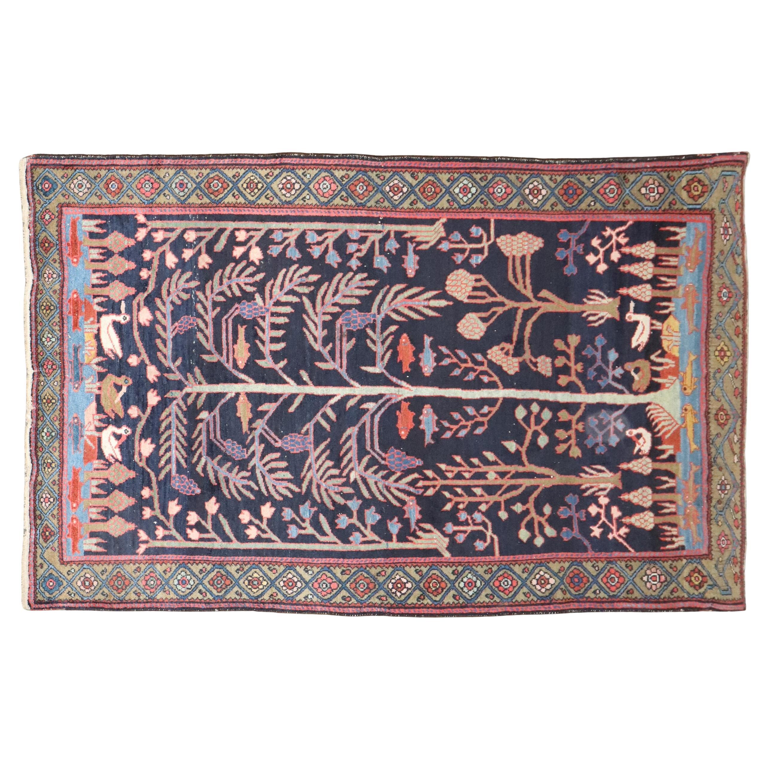 un tappeto persiano Hamedan Pictorial Paradise Pattern di dimensioni d'accento

Dettagli
rug no.	j4484
dimensione	4' 2