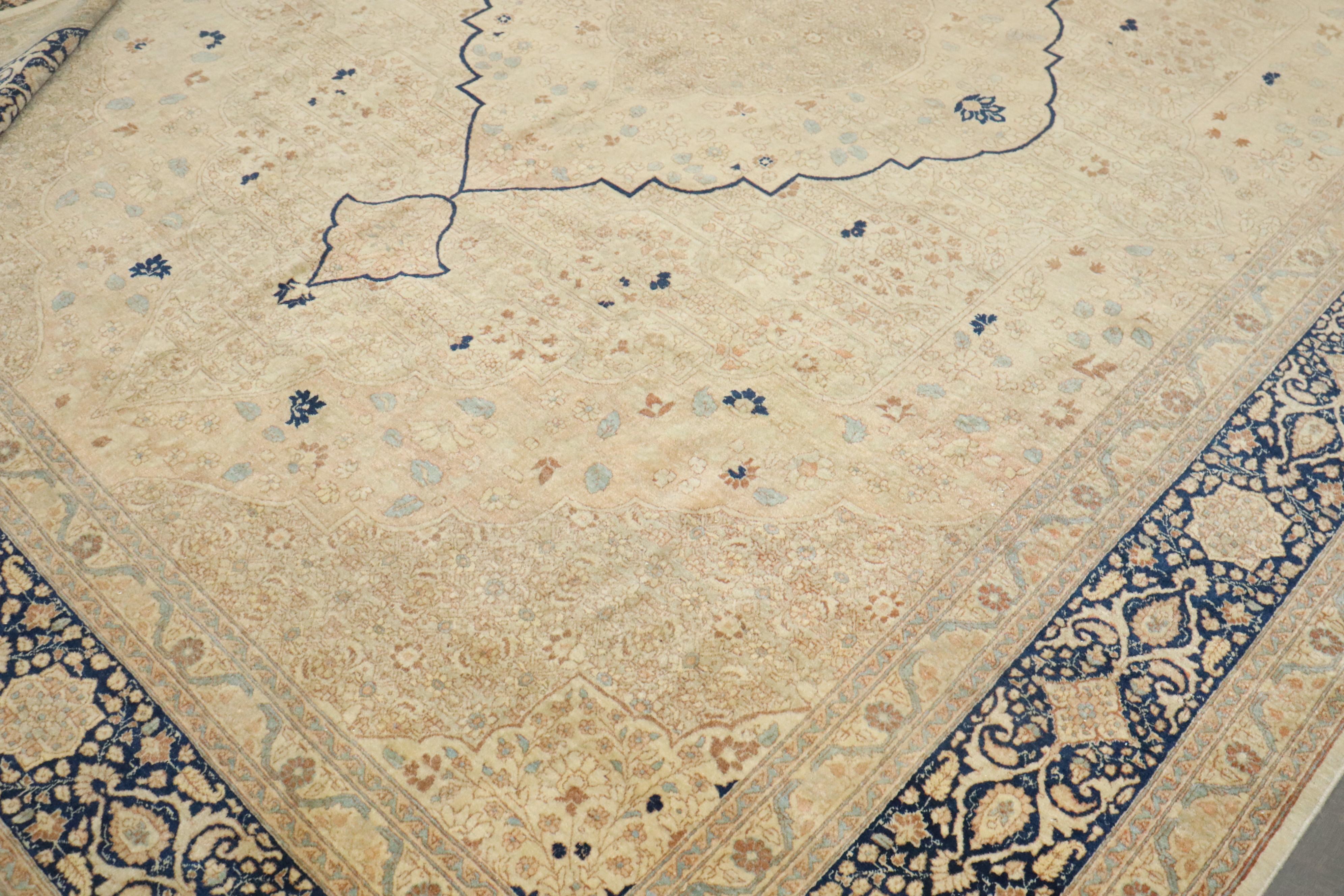 Alfombra antigua Tabriz Directorio en venta