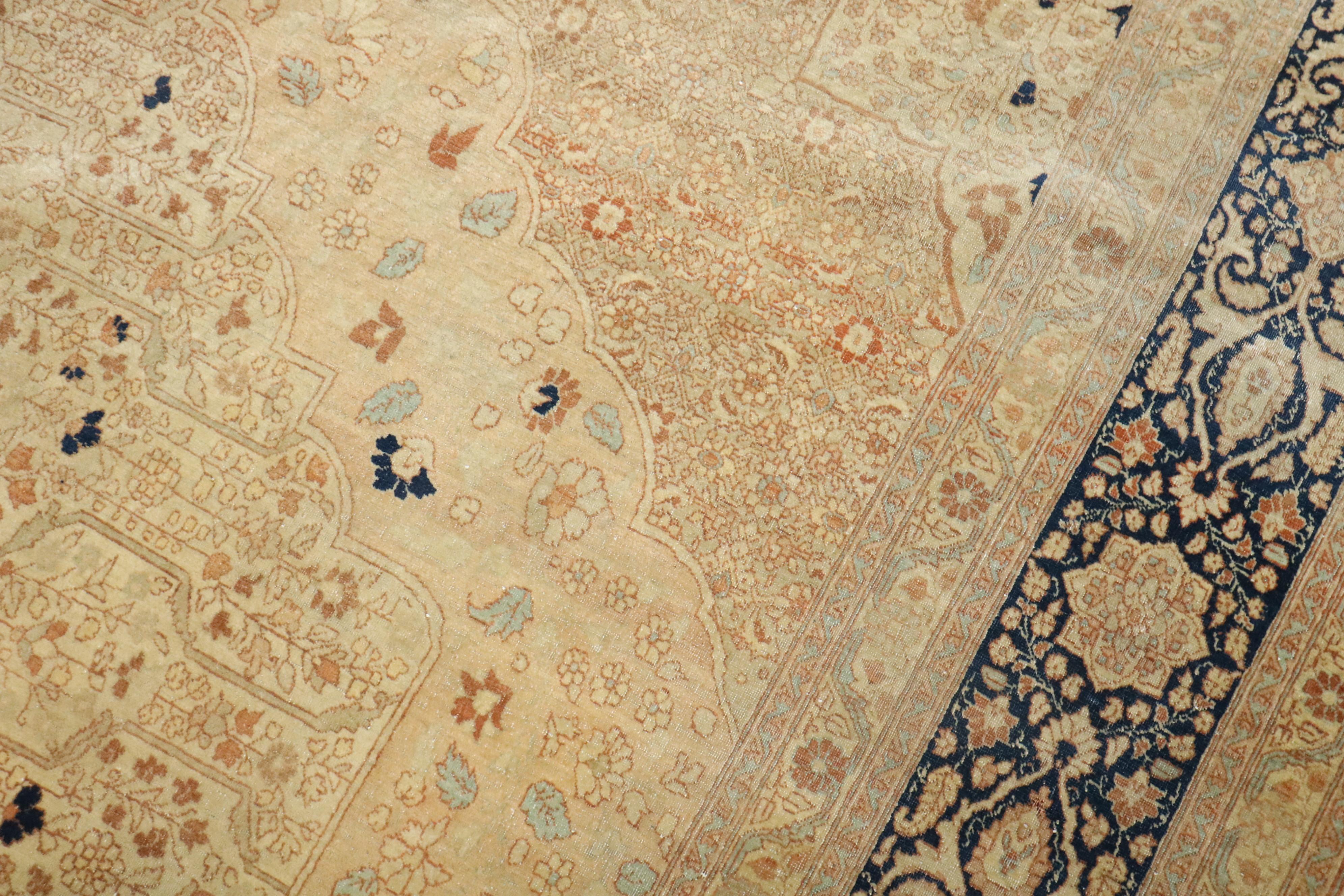 Alfombra antigua Tabriz Tejido a mano en venta
