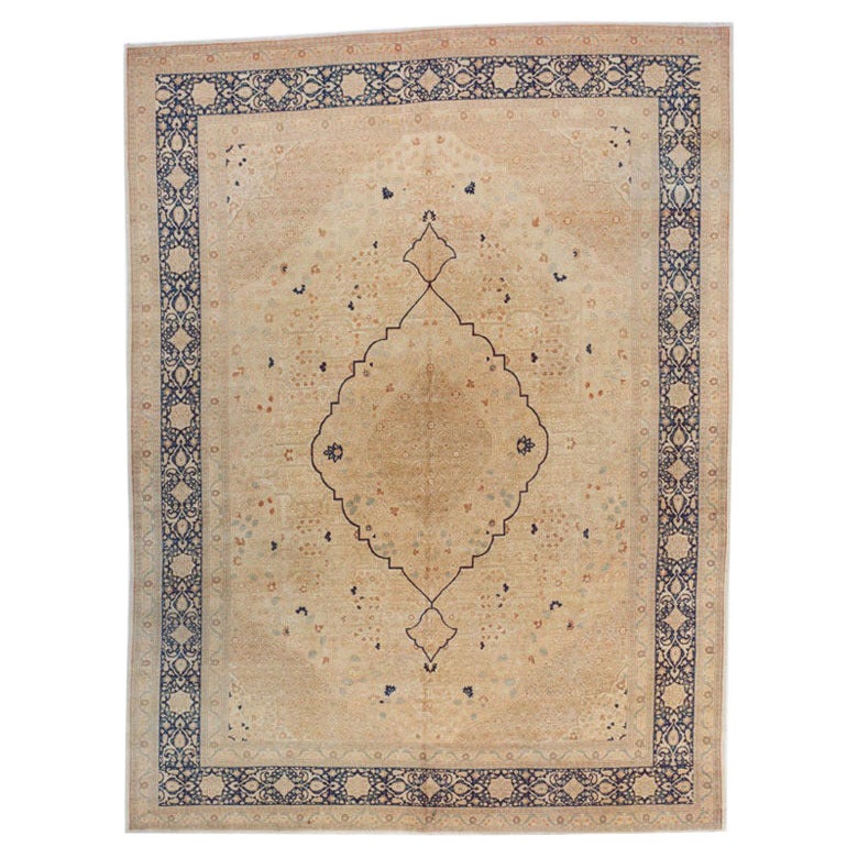 Alfombra antigua Tabriz en venta