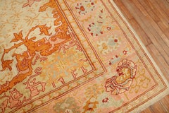 Grand tapis ancien ivoire de la collection Zabihi - Oushak