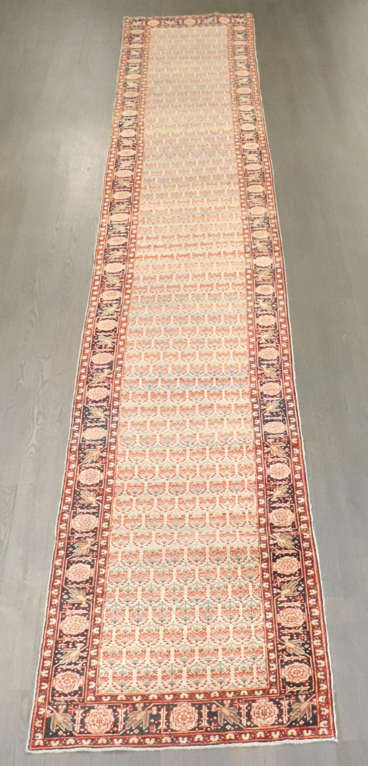 Zabihi Colección Tabriz Marfil Haji Jalili Alfombra Persa Fina siglo XIX en venta
