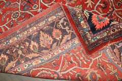 Zabihi Collection Jewel Toned Antique Persian Bidjar Rug