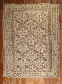Zabihi Collection Keyhole Ersari Large Rug