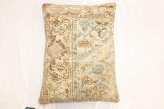 Zabihi Collection Large Antique Rug Pillow