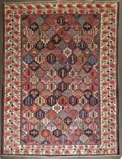 Zabihi Collection Large Persian Antique Bakhtiari Rug