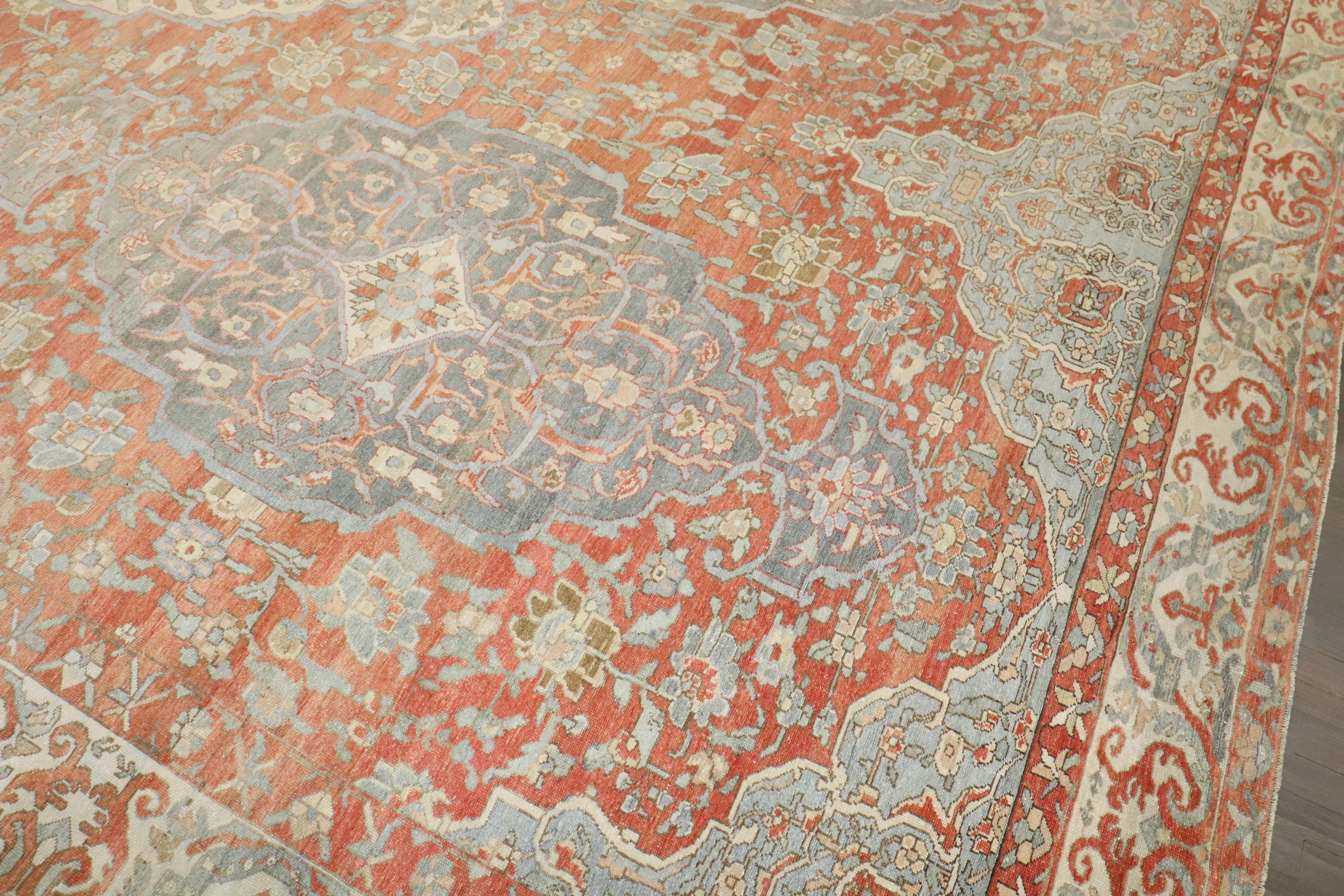 Tapis Bakhtiari persan ancien à grande échelle de la collection Zabihi en vente 5