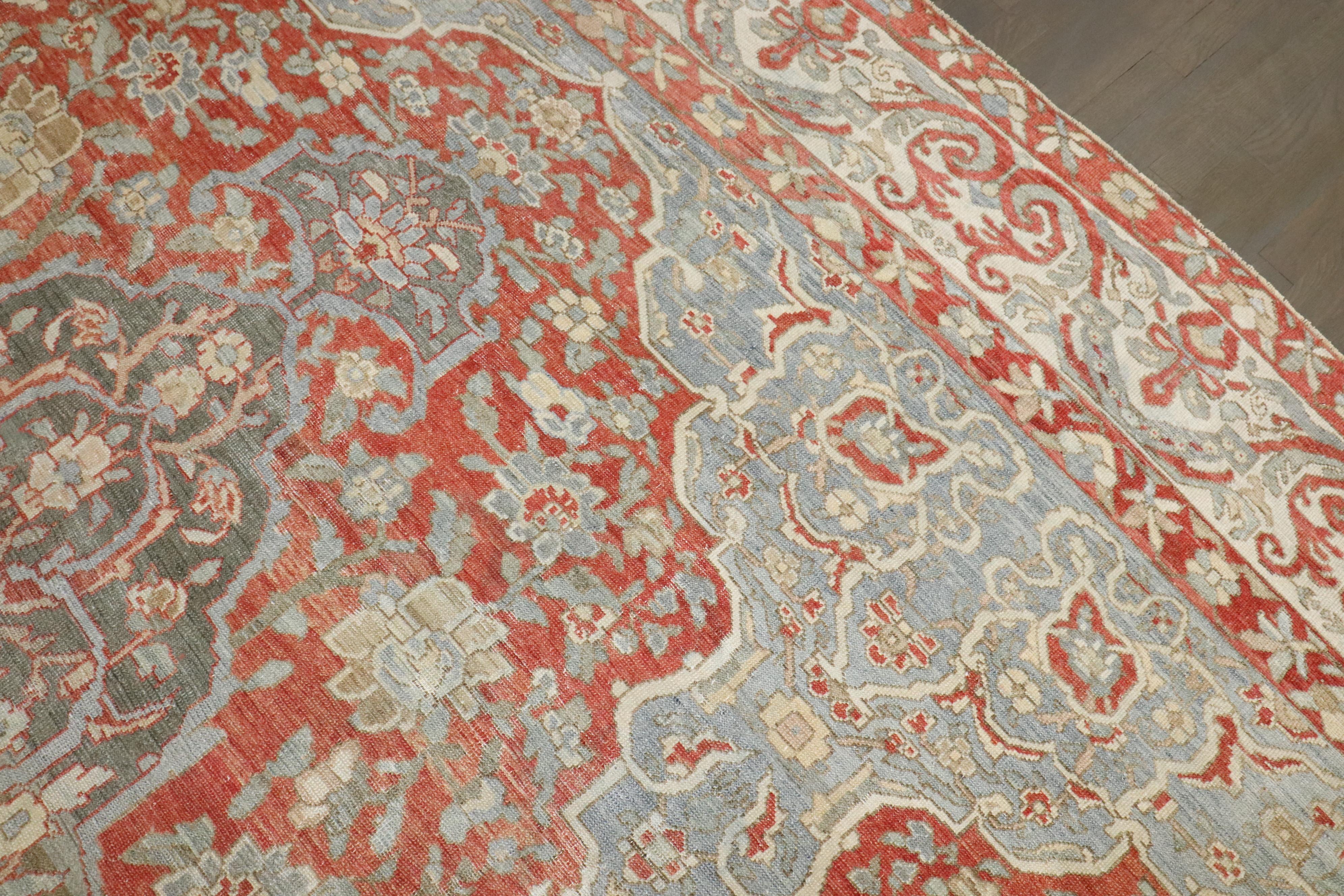 Tapis Bakhtiari persan ancien à grande échelle de la collection Zabihi Bon état - En vente à New York, NY