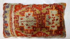 Zabihi Collection Large Turkish Anatolian Rug Pillow
