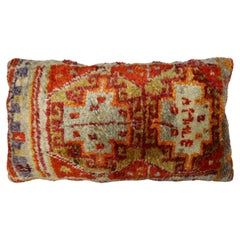Zabihi Collection Large Turkish Anatolian Rug Pillow