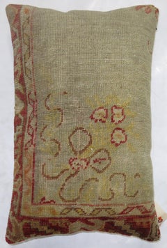 Zabihi Collection Large Vintage Turkish Rug Pillow