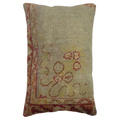 Zabihi Collection Large Vintage Turkish Rug Pillow