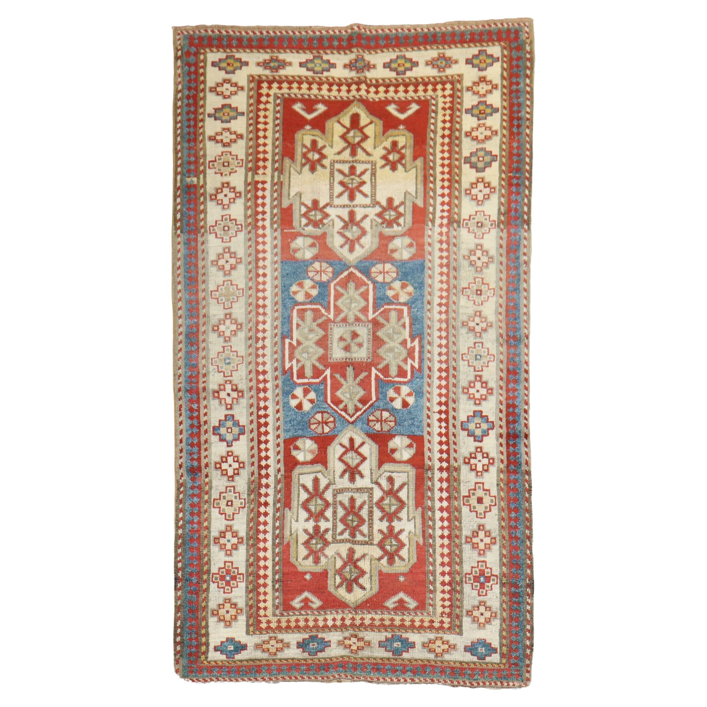 The Collective Fin du 19e siècle Tapis Bordjalou Kazak antique de la collection Zabihi